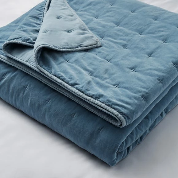 Best Sale 🤩 Dorma Dorma Adeena Blue Bedspread ✨ - Image 2