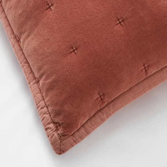Best deal ๐คฉ Dorma Dorma Adeena Terracotta Continental Pillowcase ๐ - Image 2