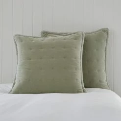 Coupon 🎉 Dorma Dorma Adeena Green Continental Pillowcase 🎉