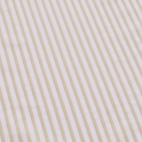 Brand new ๐งจ Dorma Dorma Bee Collection Woven Stripe 100% Cotton Fitted Sheet ๐งจ - Image 2