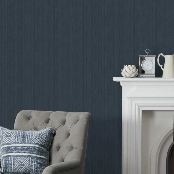 Promo ๐ Dorma Dorma Plain Indigo Ink Wallpaper ๐ - Image 6