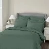 Cheapest 😉 Dorma Dorma 300 Thread Count 100% Cotton Sateen Mallard Green Duvet Cover 👏