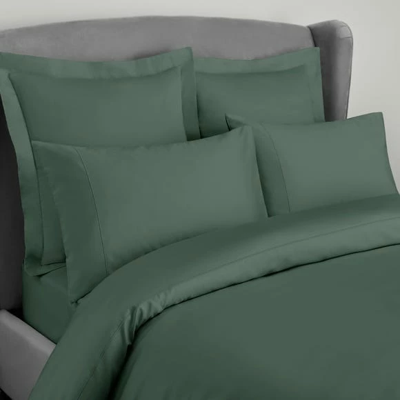 Cheapest ๐ Dorma Dorma 300 Thread Count 100% Cotton Sateen Mallard Green Duvet Cover ๐ - Image 2