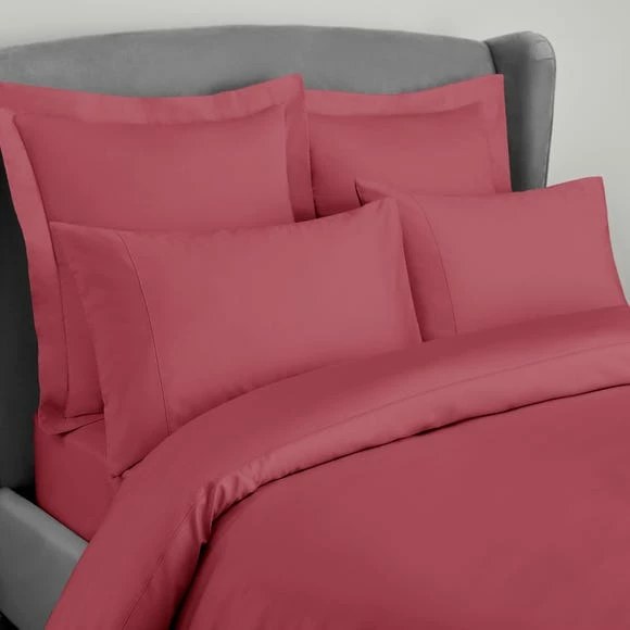 Buy 🛒 Dorma Dorma 300 Thread Count 100% Cotton Sateen Plain Continental Square Pillowcase 🔔 - Image 4