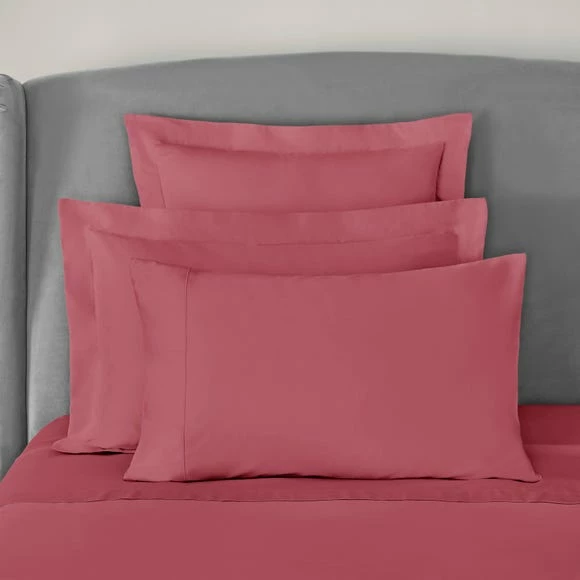 Buy 🛒 Dorma Dorma 300 Thread Count 100% Cotton Sateen Plain Continental Square Pillowcase 🔔 - Image 5