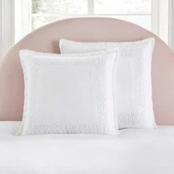 New ⭐ Dorma Purity Dorma Purity Burley 100% Cotton Continental Pillowcase 🎁