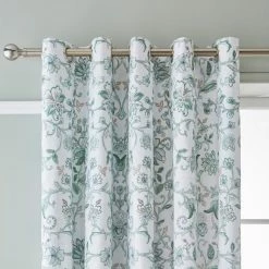 Flash Sale ✔️ Dorma Dorma Winterbourne Green Blackout Eyelet Curtains 🌟