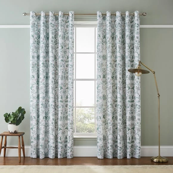Flash Sale ✔️ Dorma Dorma Winterbourne Green Blackout Eyelet Curtains 🌟 - Image 2