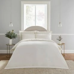 New 😀 Dorma Dorma Tencel Ivory Duvet Cover ❤️