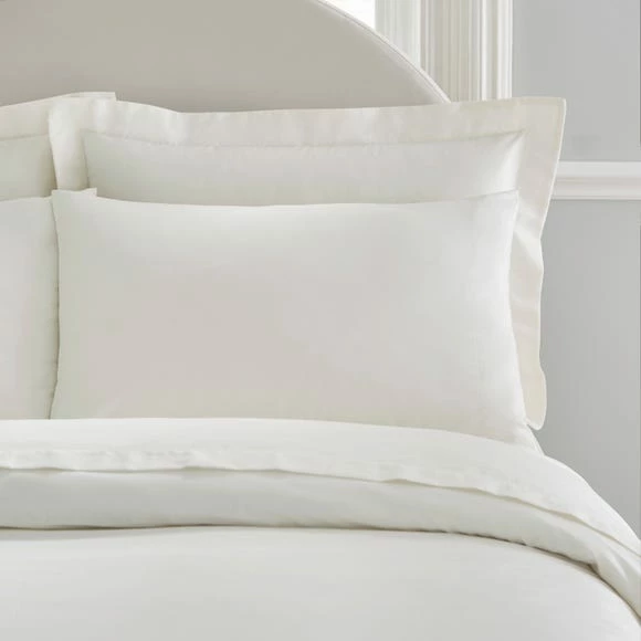 New ๐ Dorma Dorma Tencel Ivory Duvet Cover โค๏ธ - Image 2
