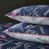 Cheap ✔️ Dorma Dorma Winter Garden Navy 100% Cotton King Oxford Pillowcase Pair 🔔