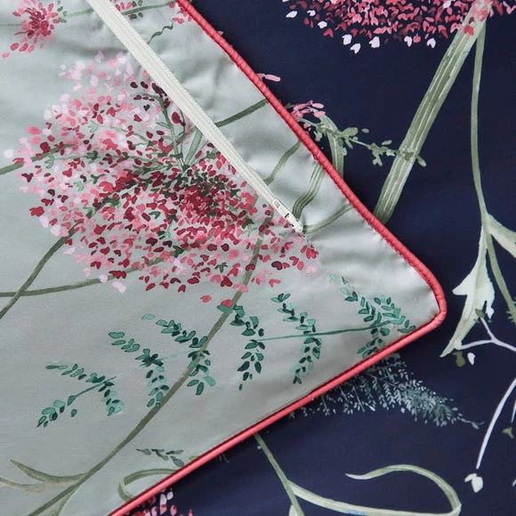 Cheap โ๏ธ Dorma Dorma Winter Garden Navy 100% Cotton King Oxford Pillowcase Pair ๐ - Image 3