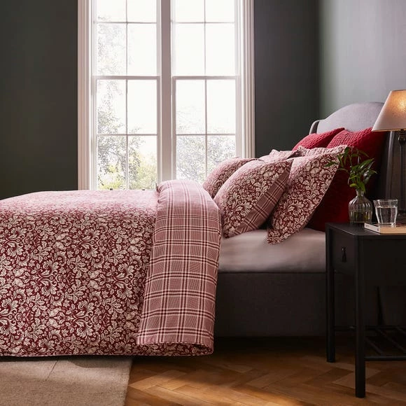 Flash Sale 😉 Dorma Dorma Oakwood 100% Brushed Cotton Duvet and Pillowcase Set ⌛ - Image 3