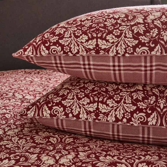 Flash Sale 😉 Dorma Dorma Oakwood 100% Brushed Cotton Duvet and Pillowcase Set ⌛ - Image 5