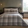 Outlet 🤩 Dorma Dorma Heritage Check 100% Brushed Cotton Duvet and Pillowcase Set 🎁