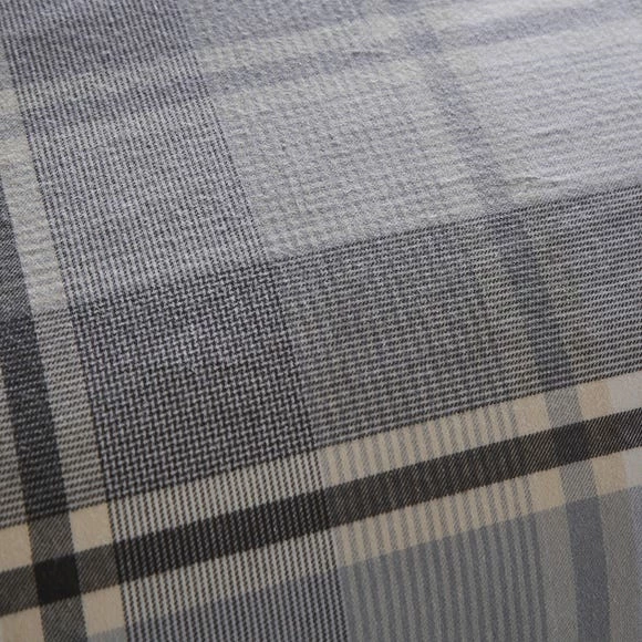 Outlet ๐คฉ Dorma Dorma Heritage Check 100% Brushed Cotton Duvet and Pillowcase Set ๐ - Image 3