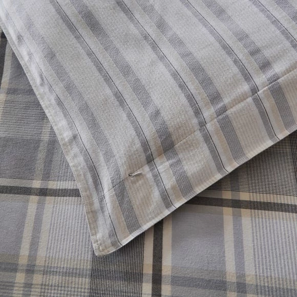 Coupon 🔔 Dorma Dorma Heritage Check 100% Brushed Cotton Continental Pillowcase Set 🎉 - Image 3