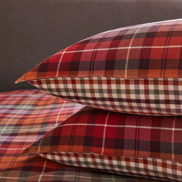 Coupon ⭐ Dorma Dorma Mulberry 100% Brushed Cotton Continental Pillowcase Set 👍 - Image 2