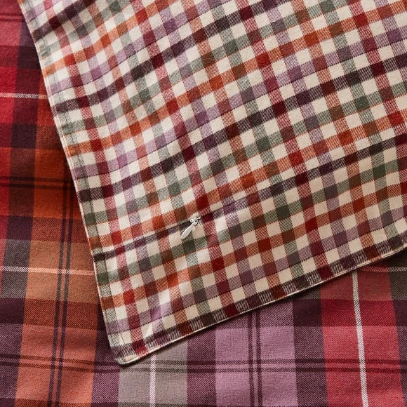 Coupon ⭐ Dorma Dorma Mulberry 100% Brushed Cotton Continental Pillowcase Set 👍 - Image 4