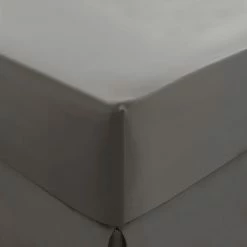 Best deal 👏 Dorma Dorma 300 Thread Count 100% Cotton Sateen Plain Fitted Sheet 👍